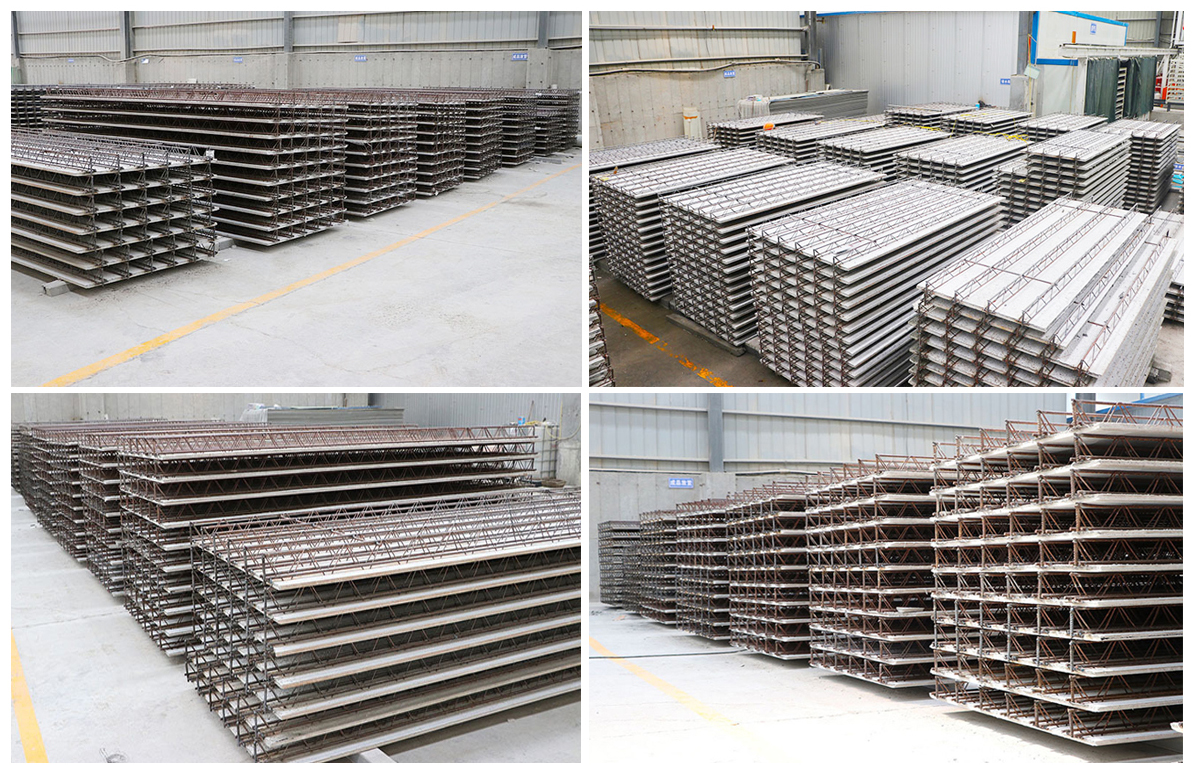 免拆底(dǐ)模鋼筋(jin)桁架樓(lóu)承闆成(chéng)品